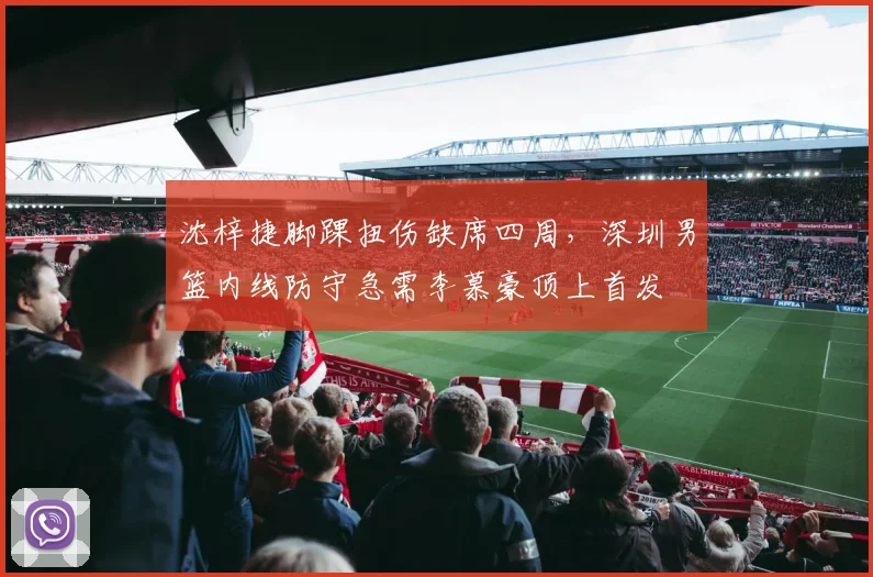 沈梓捷脚踝扭伤缺席四周,深圳男篮内线防守急需李慕豪顶上首发